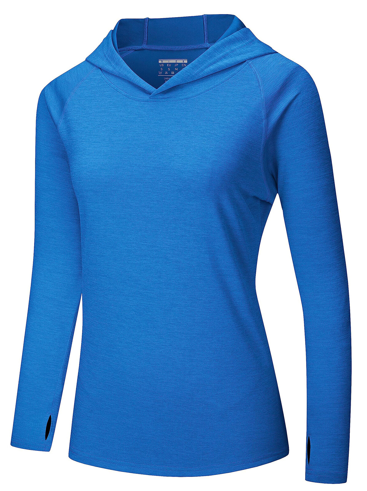 Womens Long Sleeve Hoodie Lightweight UPF 50+ UV Protection Sun Shirts Work Tops