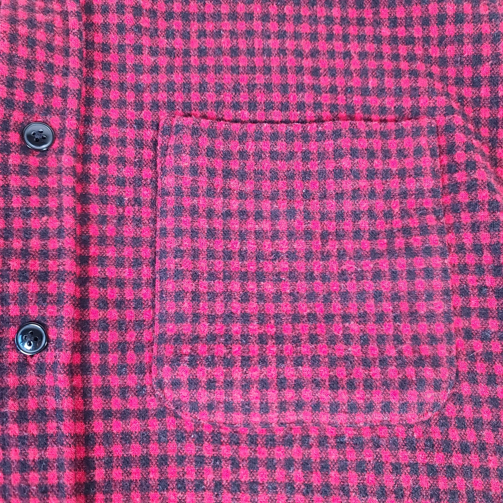 Faherty Movement Flannel Shirt Mens XL Red Plaid Workwear Stretch Button Cotton