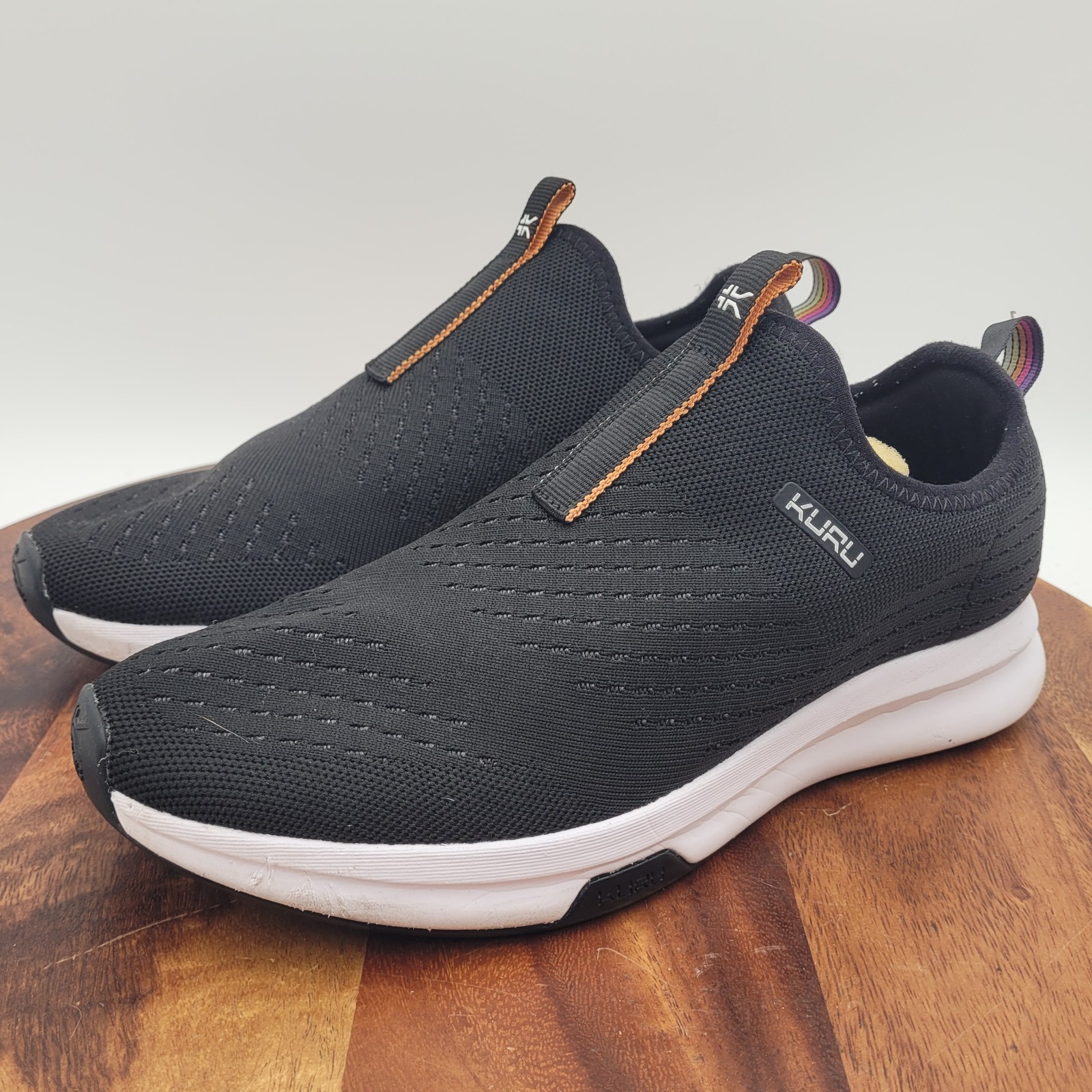 KURU Atom Slip-On Womens Sz 10.5 Shoes Black