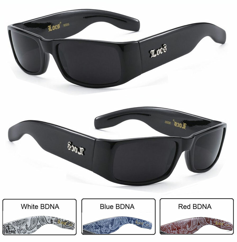 1, 2 or 3 Pairs Locs Authentic Cholo Biker Motorcycle Sunglasses OG Style LC01