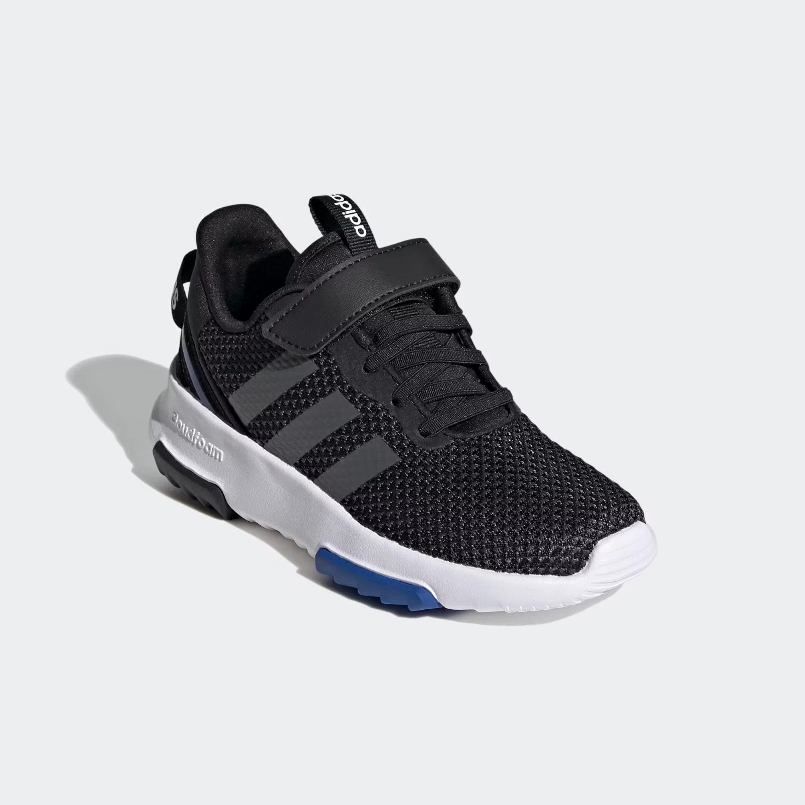Adidas Unisex Child Racer Tr 2.0 Kids Running Shoes Size 13K Black