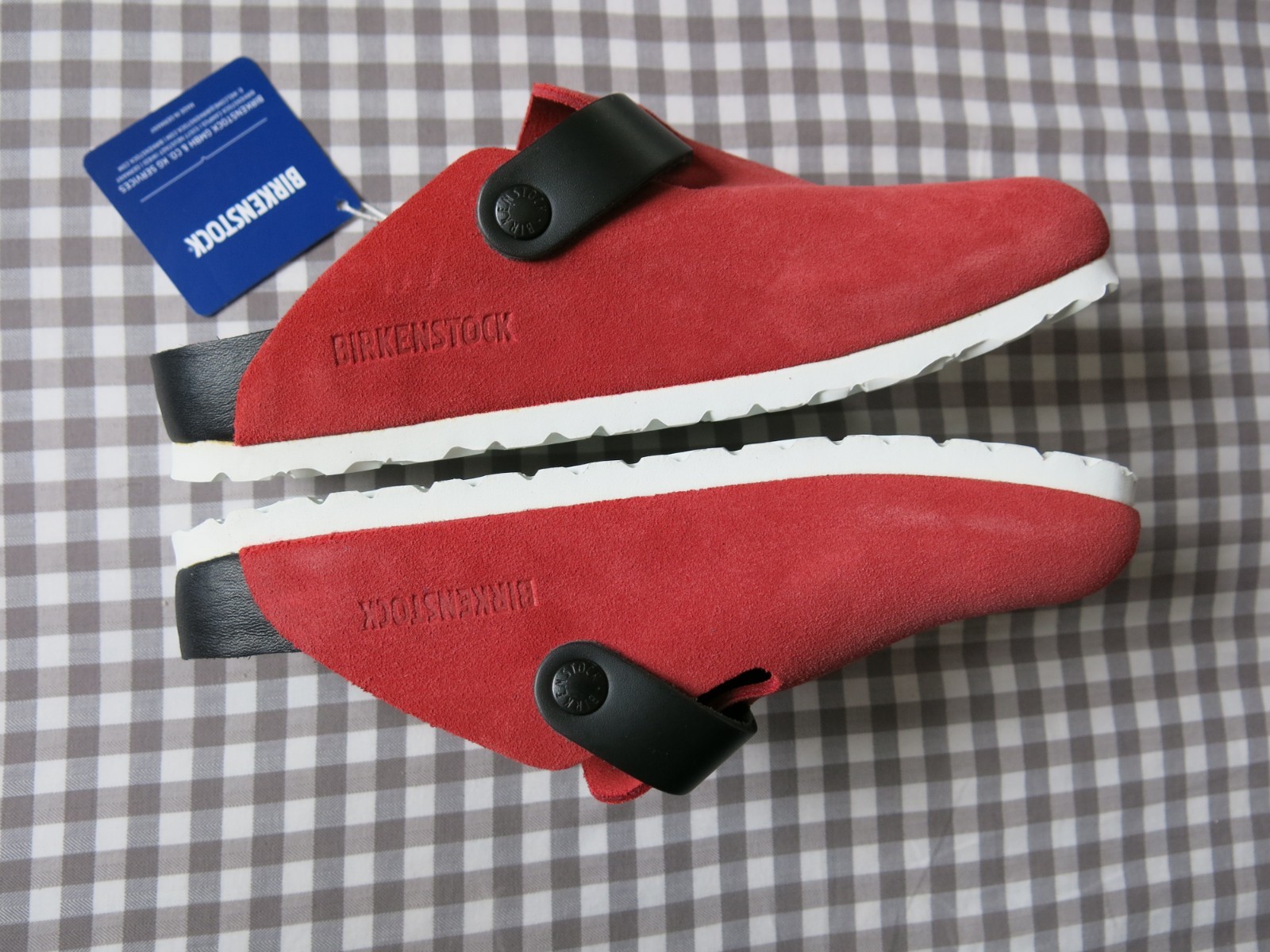Birkenstock Boston x Concepts leather clogs red EU 37 US 6-6.5 medium/narrow