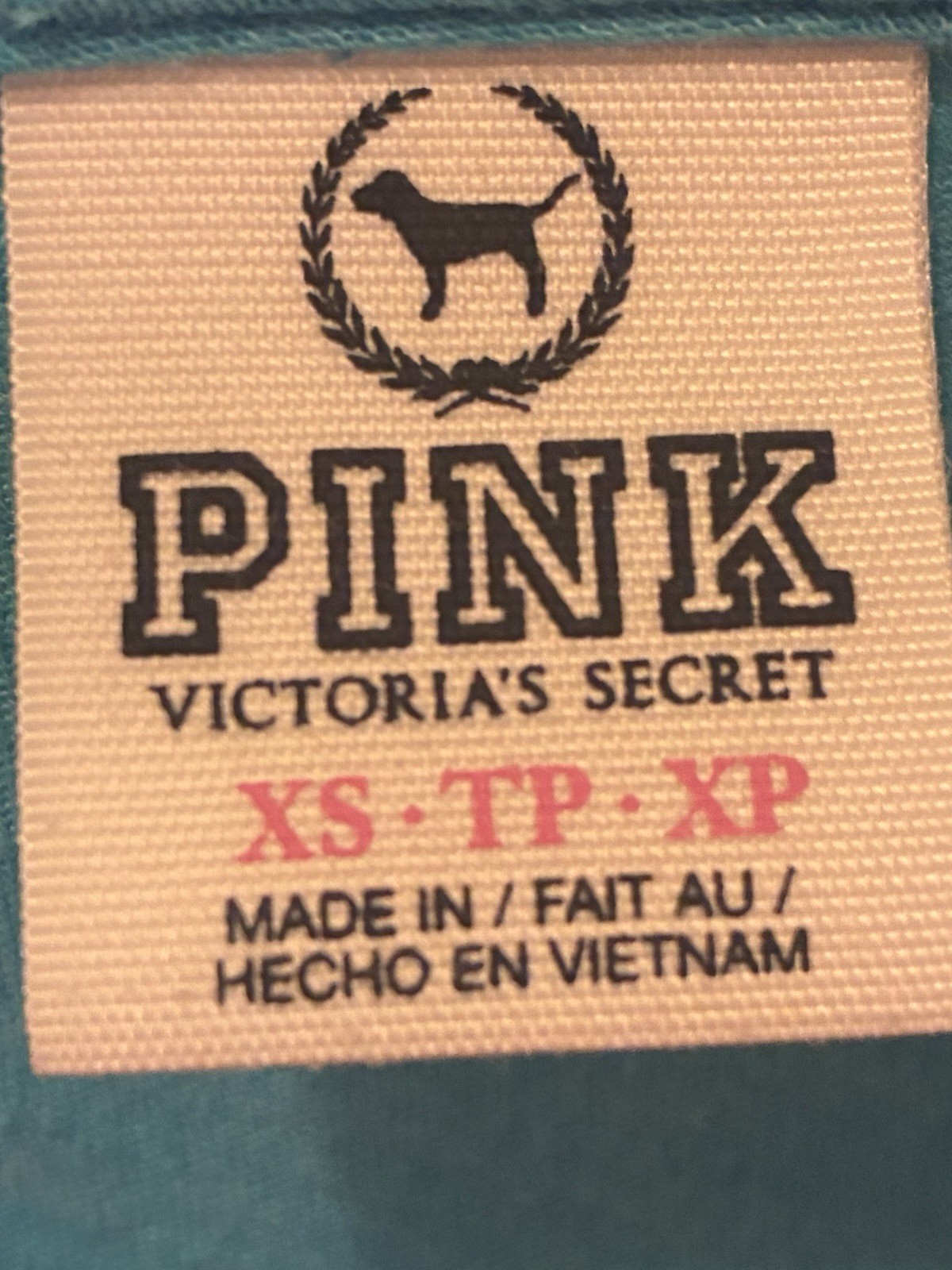 Women’s Pink Victoria Secret Brand Blue Color T-Shirt Size X-Small