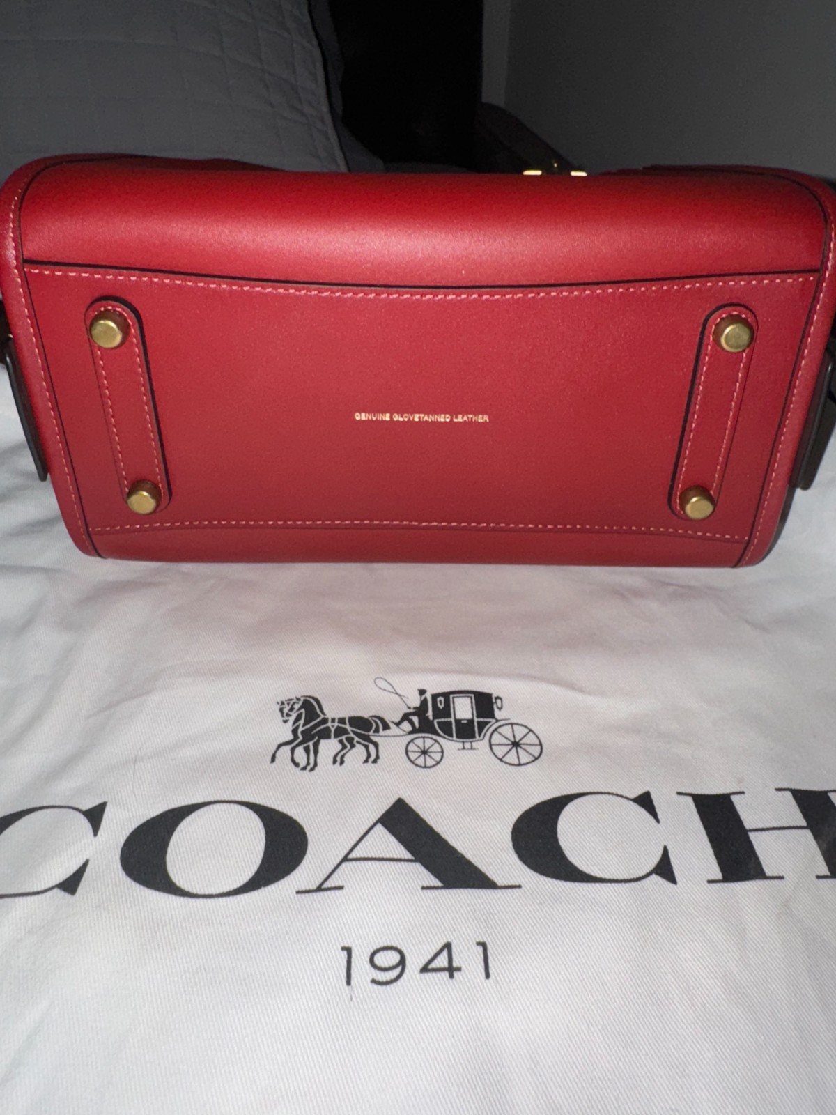 Coach Rogue Bag 25 In Colorblock, Style C6461, B4/Brick Red Multi, New With Tag!