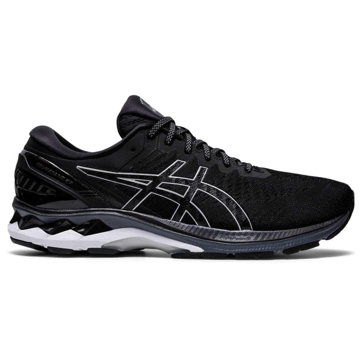 Size 12.5 – ASICS Gel Kayano (R) 27 Black/Pure Silver Extra Wide 4E 1011A833-001