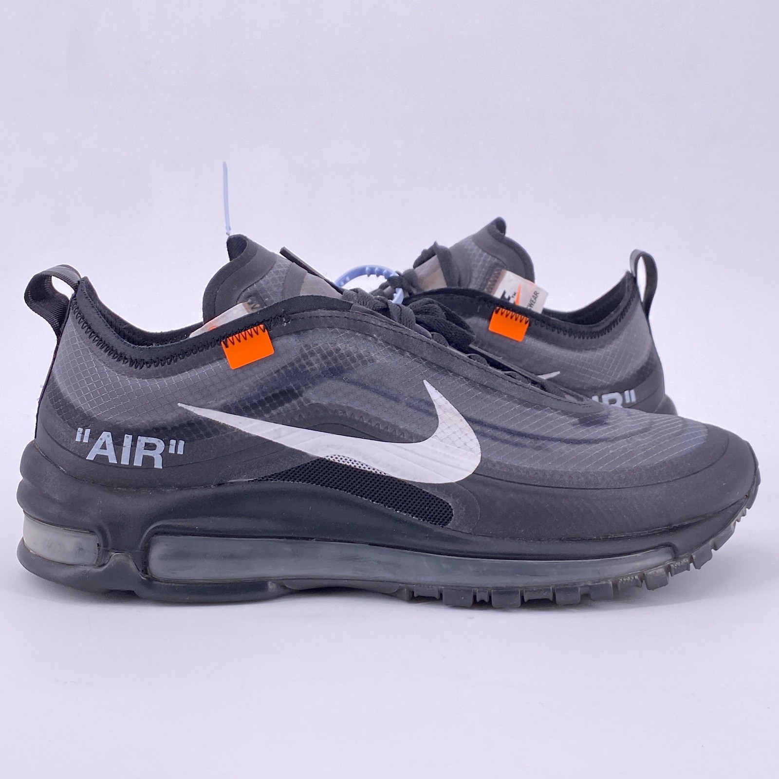 Nike Air Max 97 “OW BLACK” 2018 – Size 7.5 – aj4585 001 (682-547)