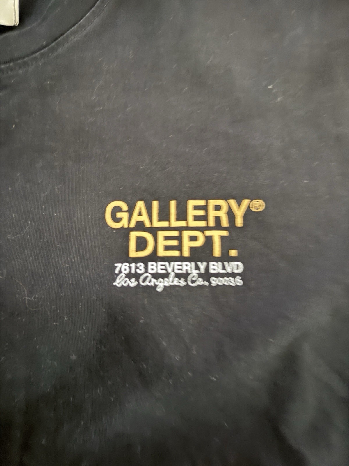 Gallery Dept. Men’s M Black Cars Graphic Logo Short Sleeve Crew Neck T-Shirt