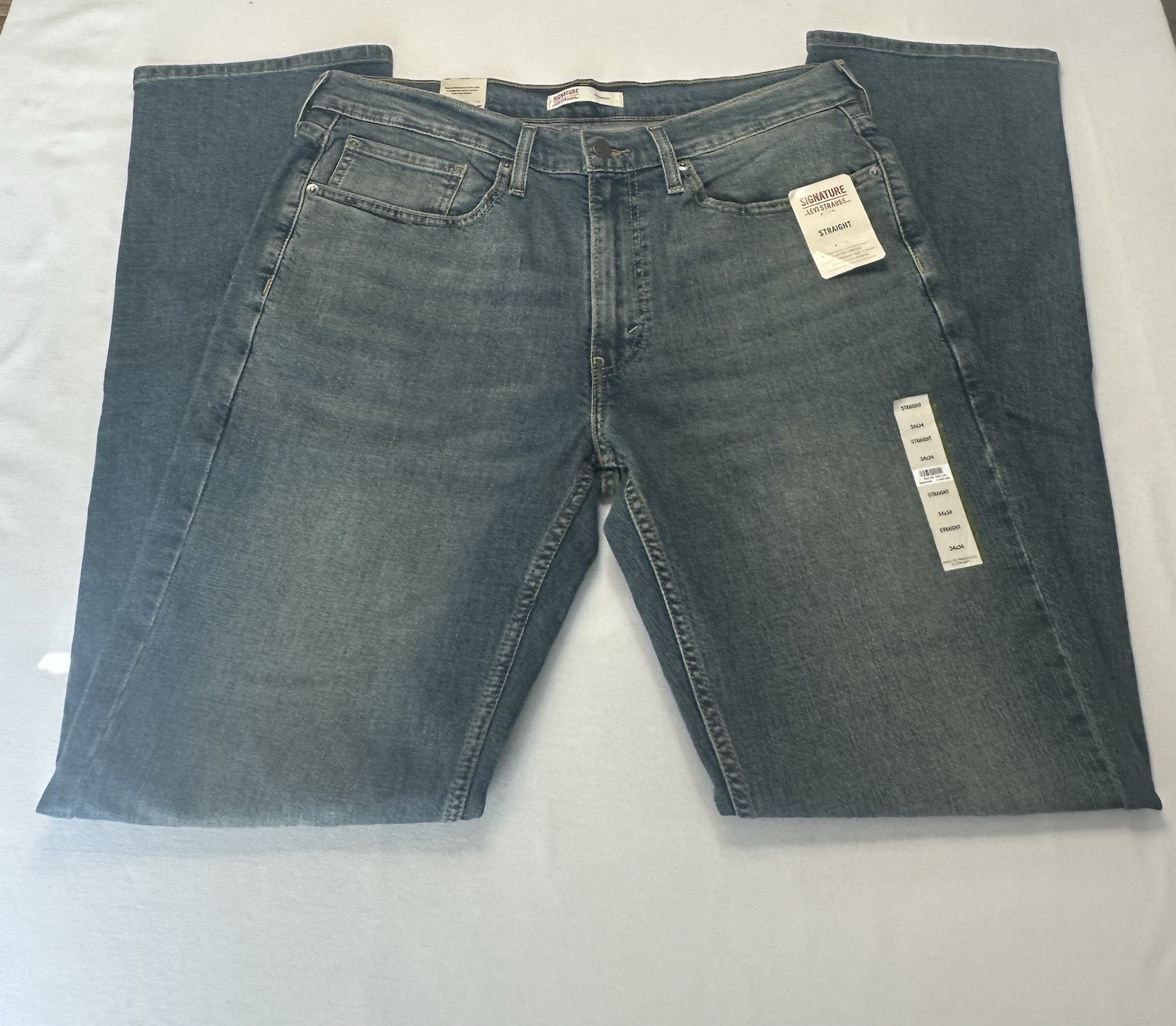 Signature By Levi Strauss NEW Men’s Straight Flex Jeans