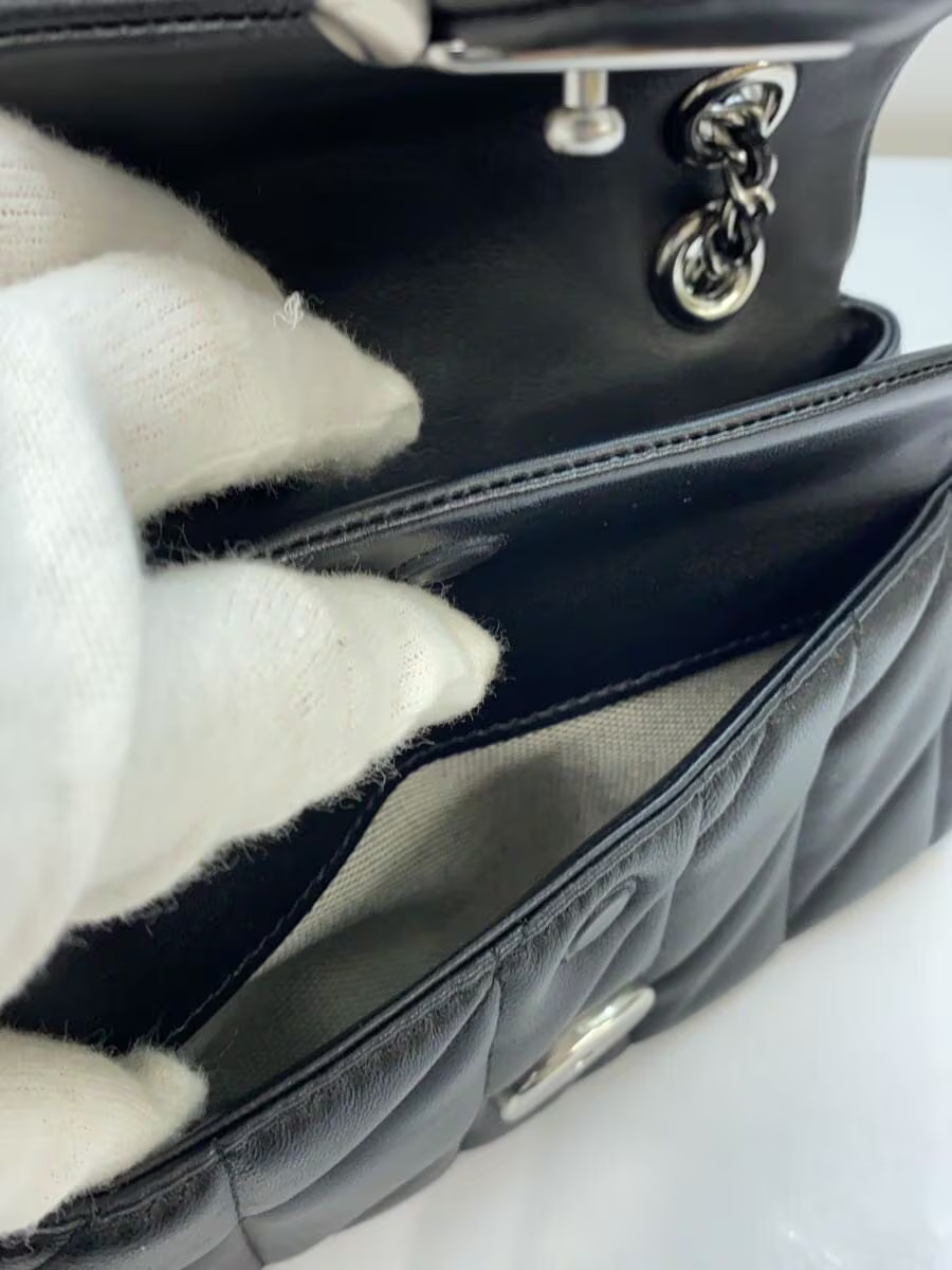 COACH THE TABBY BAG Shoulder Bag Leather BLK CP149