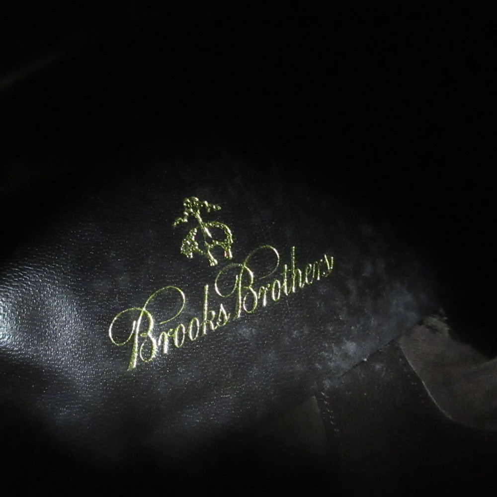 BROOKS BROTHERS Boa Chunky Heel Short Boots 9.3″” Brown Women USED