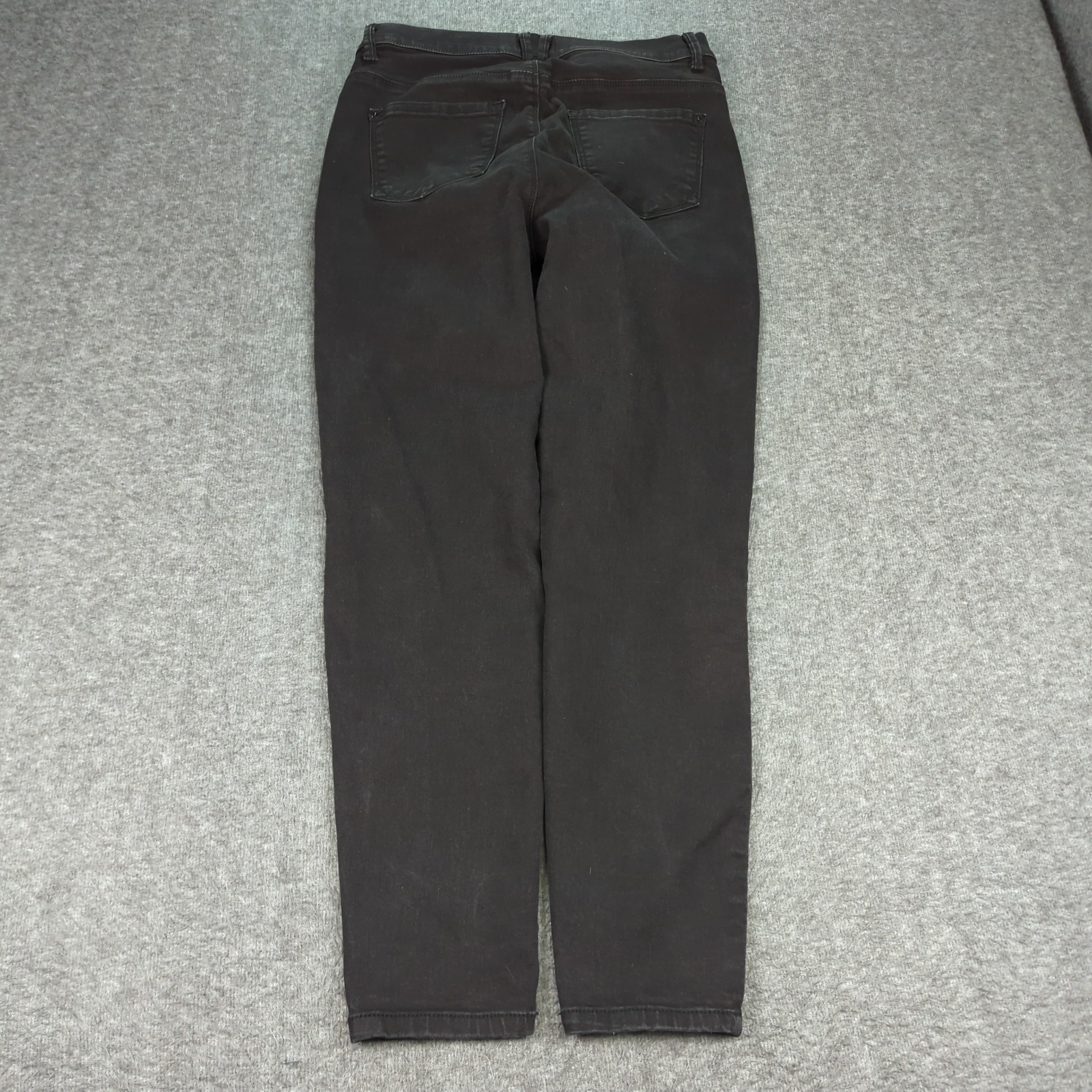 Curve Appeal Jeans Womens 30 Black High Rise Minimalist Jegging Stretch Casual