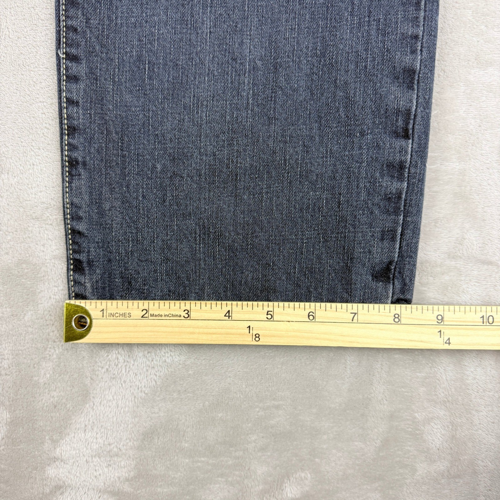 American Eagle Jeans Mens 32×32 Blue Straight Button Fly Y2K Rugged Workwear