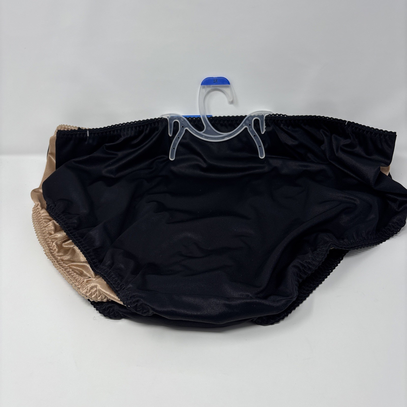 VANITY FAIR Women 3-Pair Undershapers Hi Cut Underwear Panties Nylon Size 5XL 12