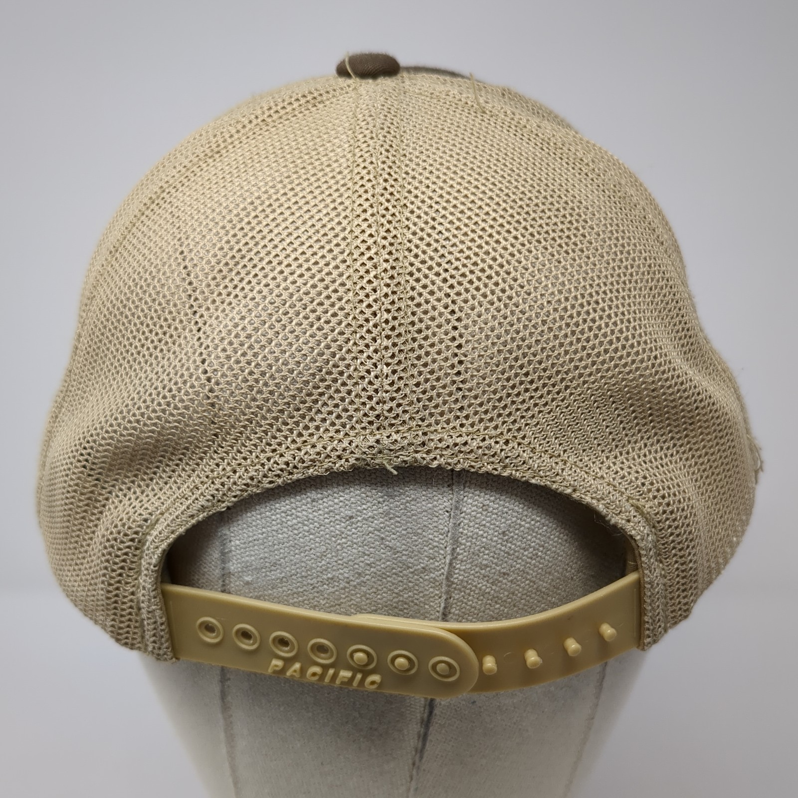 Kelly’s Bearing & Steel Supply Snapback Trucker Hat Brown OS Pacific Headwear