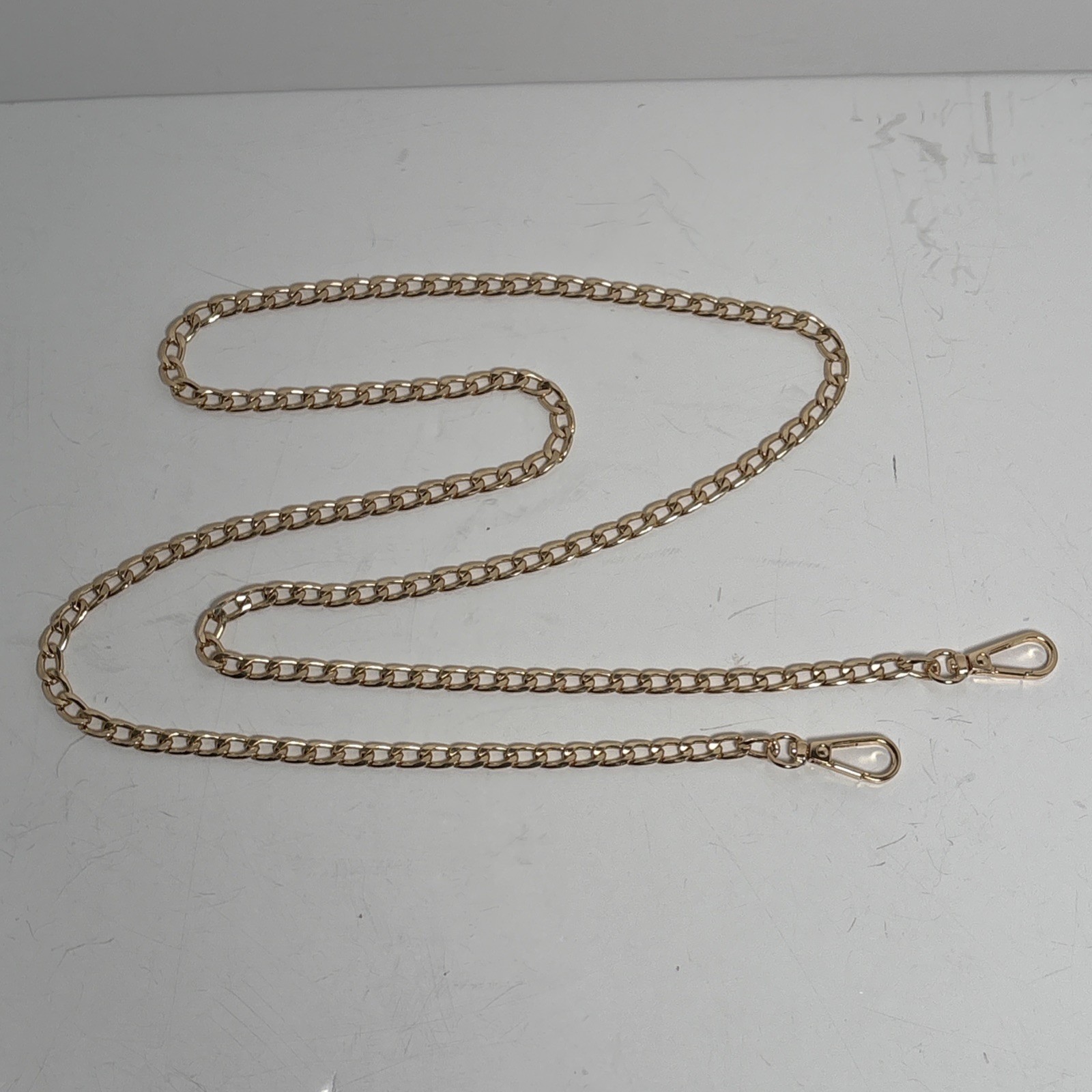 Gold Tone Link Purse Chain Strap Replacement Crossbody Shoulder Bag Chain