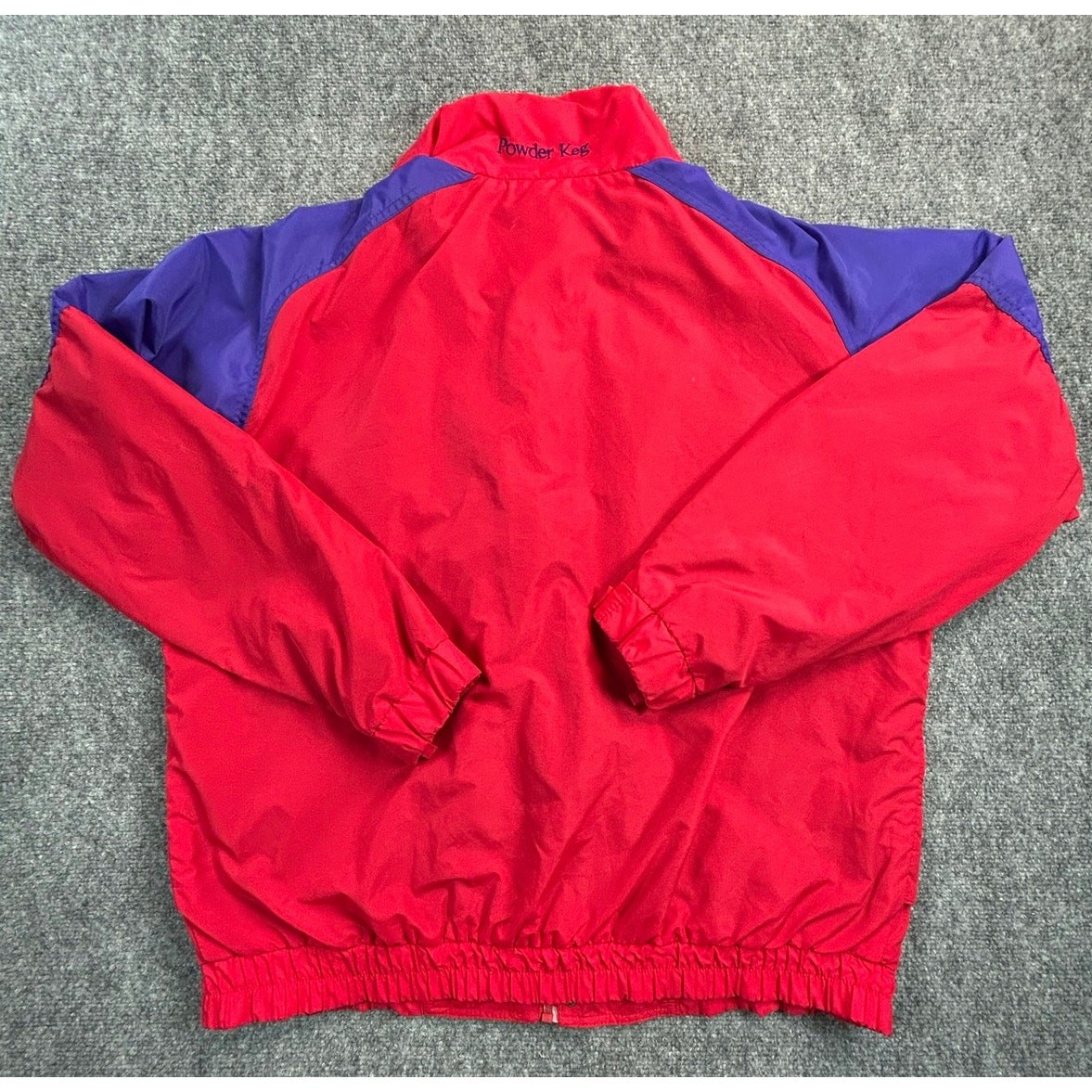 90s Vintage Columbia Powder Keg Ski Jacket Men’s Large Red Purple Made in Korea