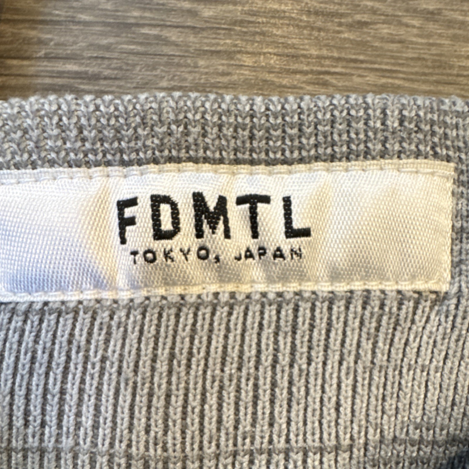 FDMTL Tokyo Japan Patchwork Joggers Gray Size 3 Japanese Streetwear