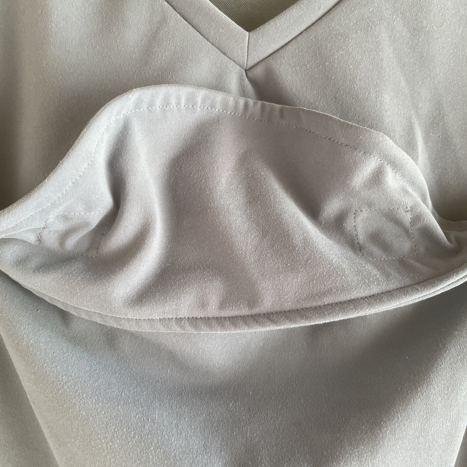 LALABU Dad Shirt Mens Size X-Large Blue Baby Carrier Soothing Kangaroo Pocket