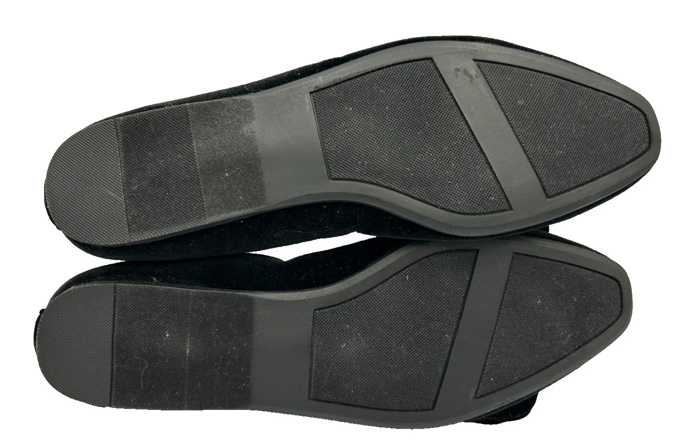 LC Lauren Conrad Women’s Nathalia Slip On Dress Loafers Black Size:7.5 82N