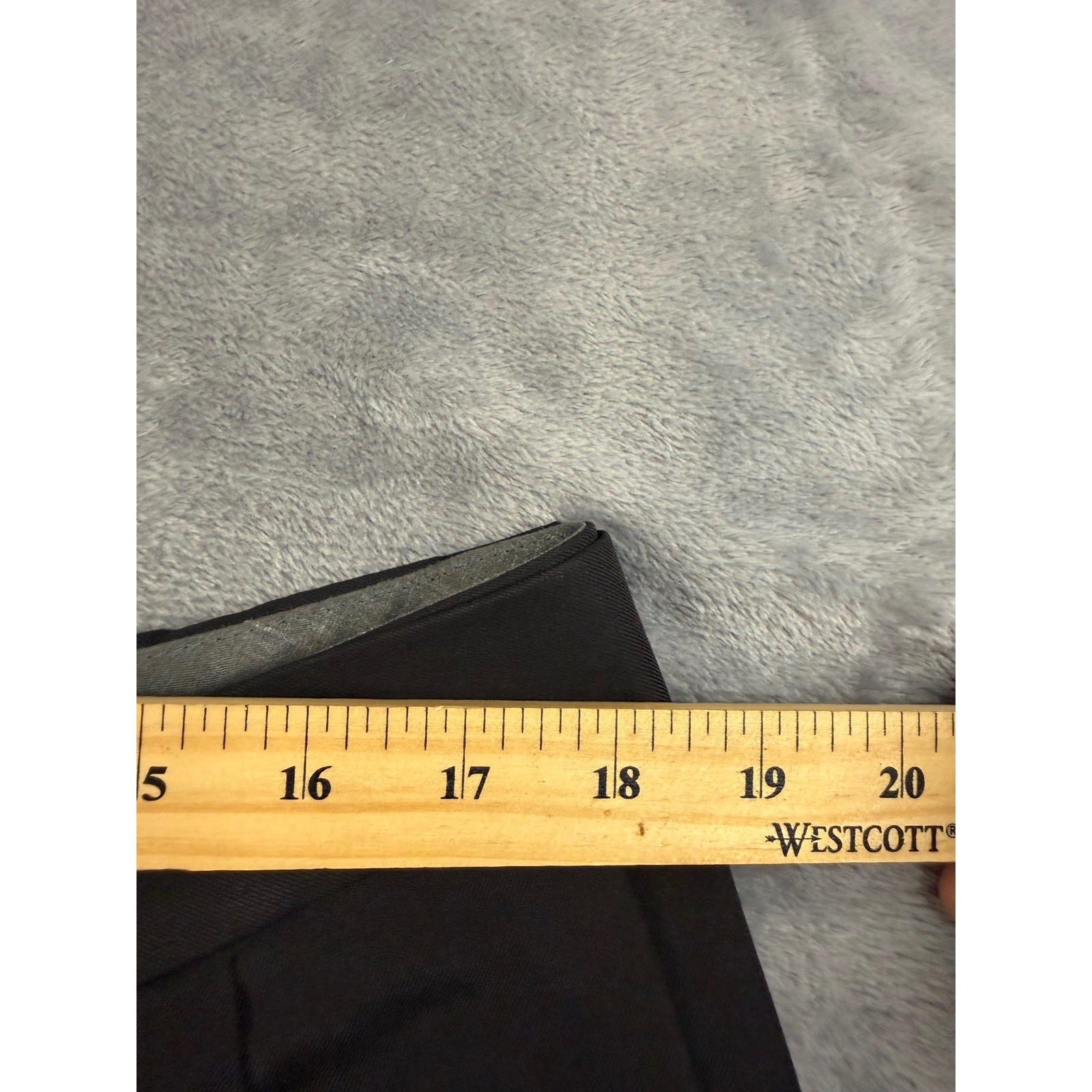 Haggar Premium Mens 38×29 Pleated Cuffed Dress Pants Black WPL 386 CA36738