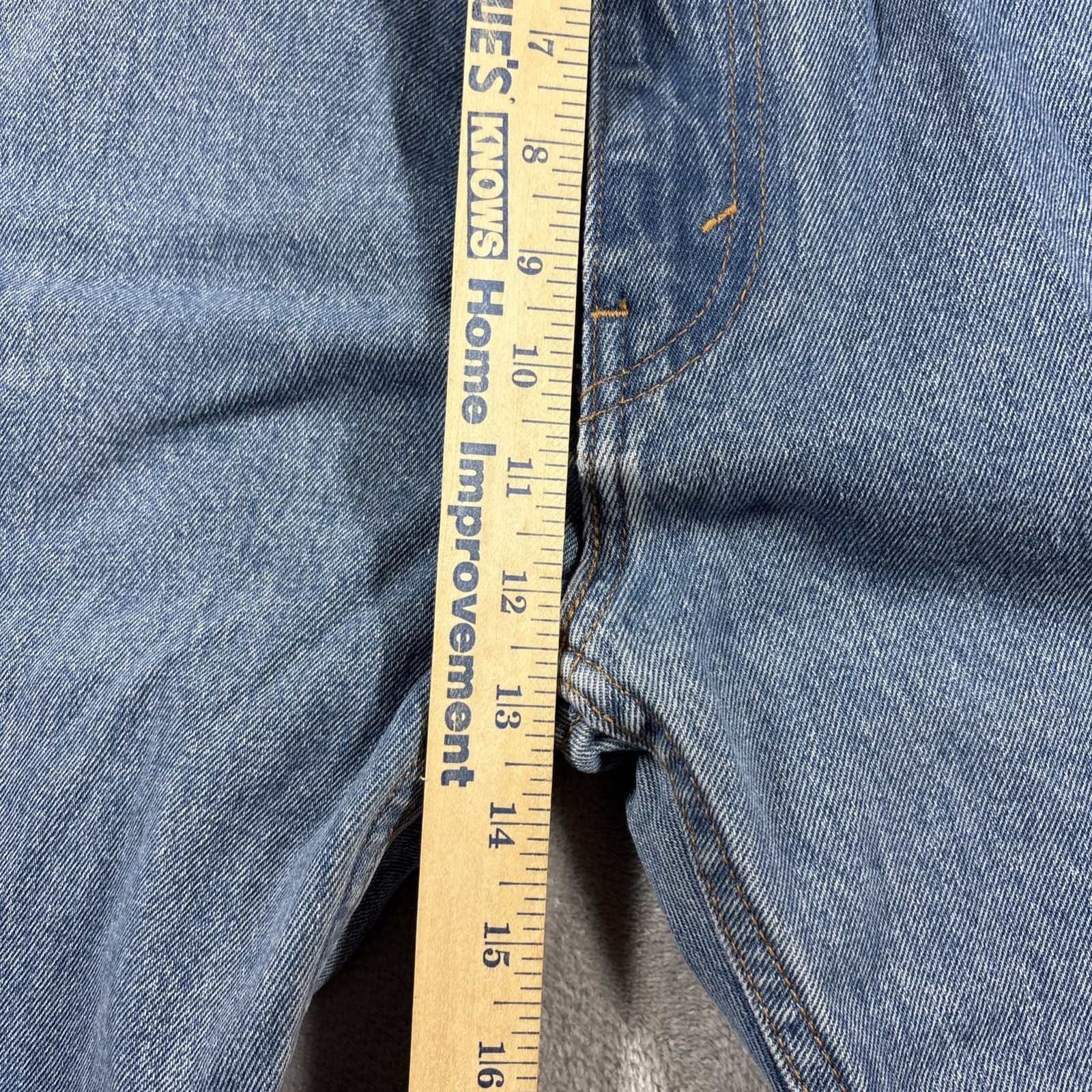 Levi’s 505 Jeans Mens 40×30 Regular Light Wash Blue Denim New With Tags Cowboy
