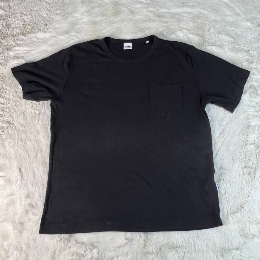 NN07 Mens M Black Short Sleeve Pocket T-Shirt