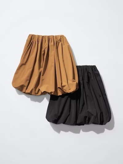 UNIQLO F.RISSO Balloon-Gathered Midi Skirt Women 2 color New Japan June