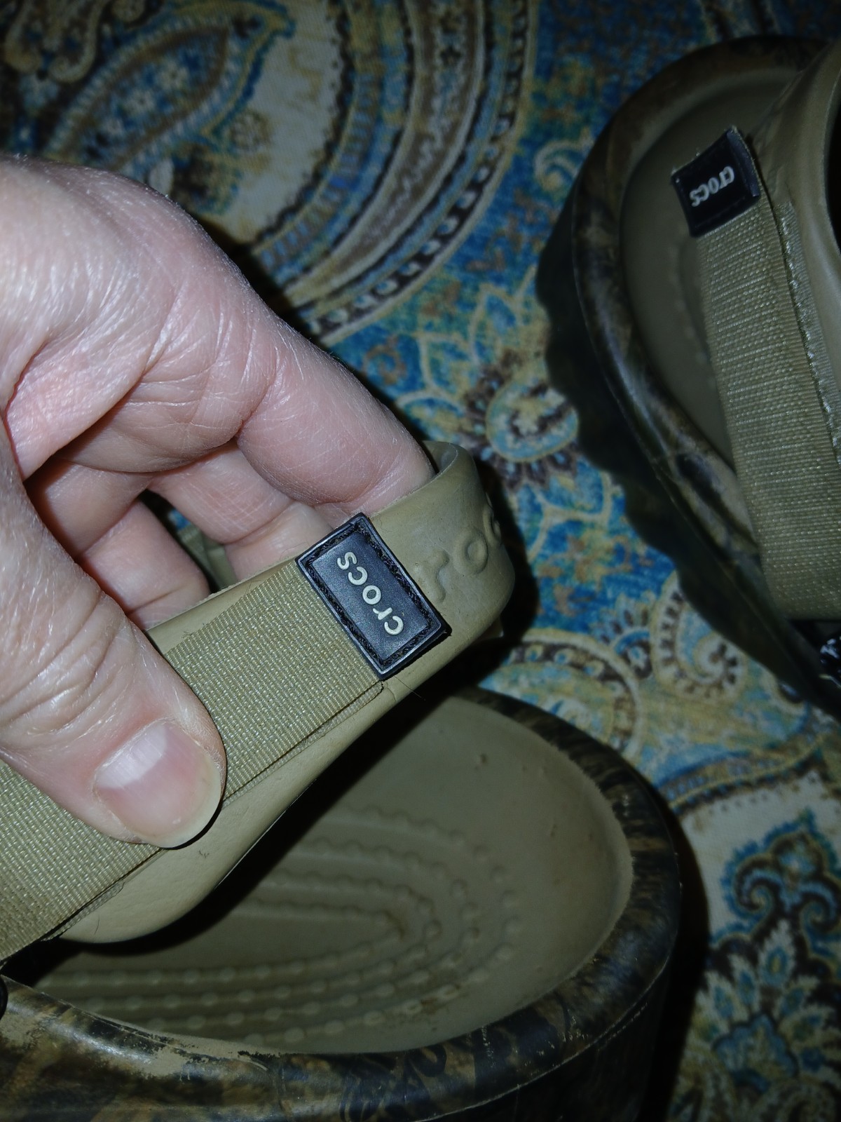 TrueTIMBER Crocs Off-Road O2 Octane Outdoor Crocs for Men CAMOUFLAGE Adjustable