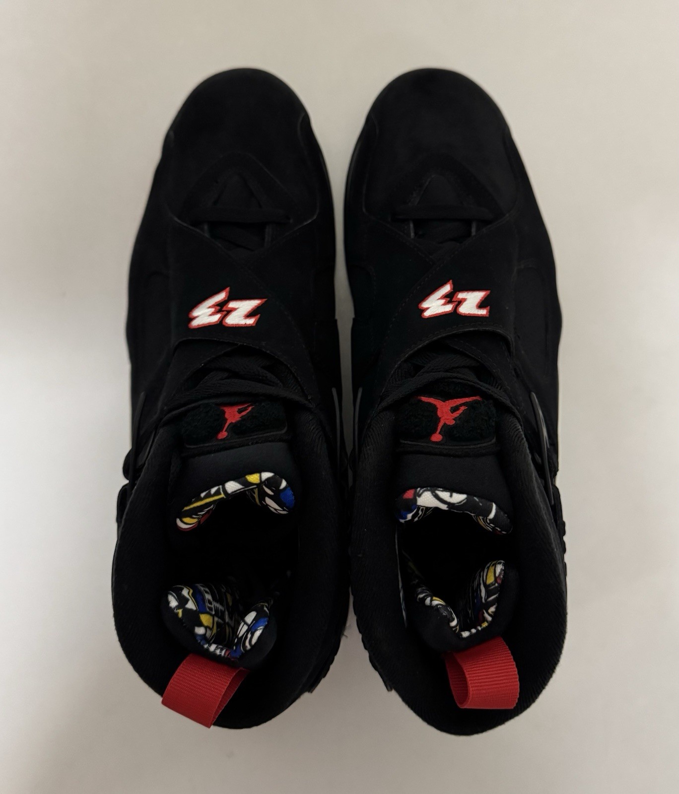 Nike Air Jordan 8 Retro Playoffs 2023 Mens Sz 12 Black True Red White 305381-062