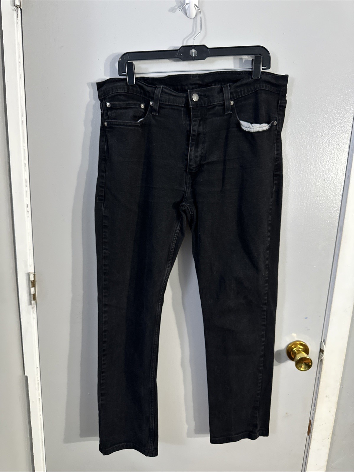Levi’s 511 Slim Fit Men’s Jeans Black Denim Native Cali 04511-1907 – 38×30
