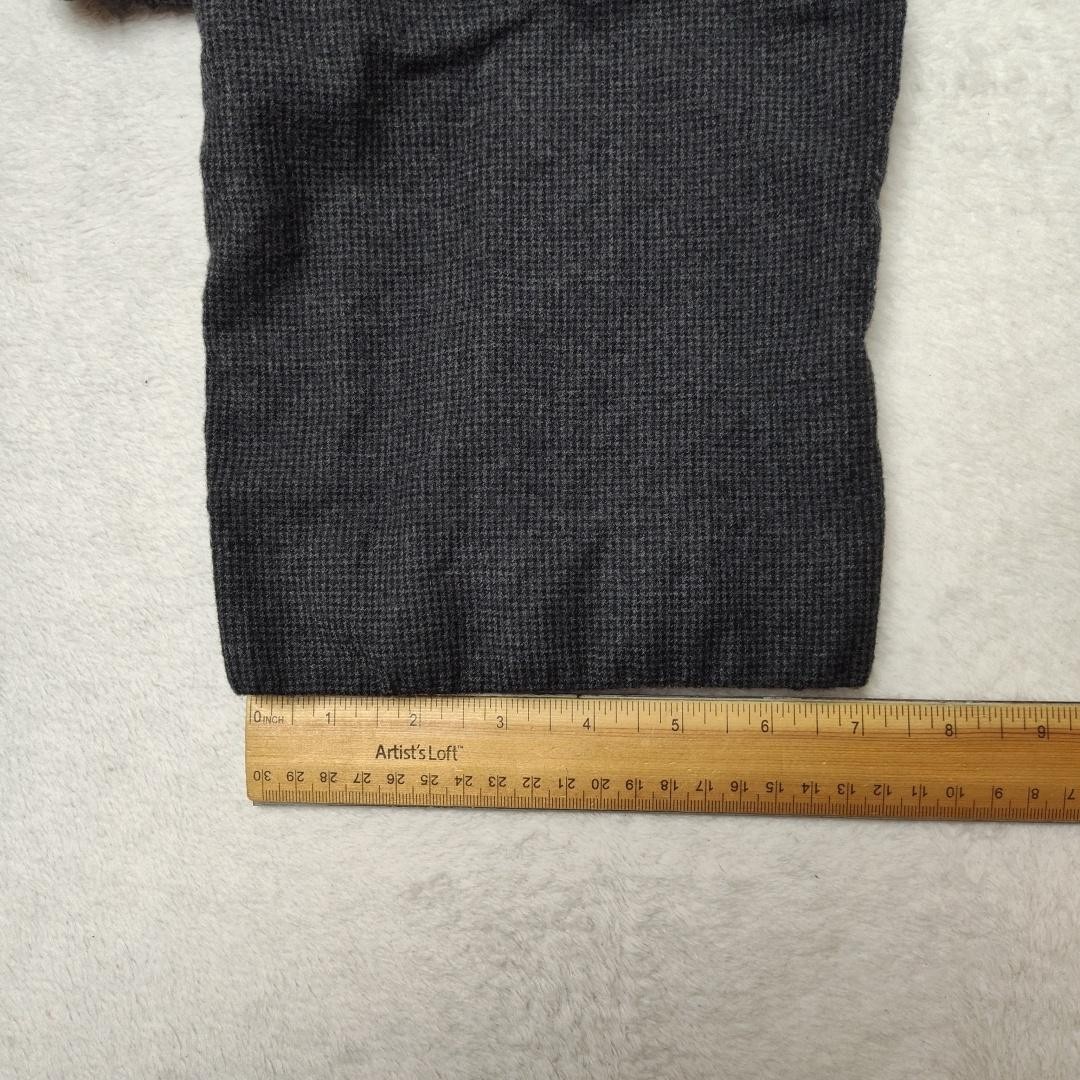 Bonobos Pants Mens 30×30 Gray Tweed Marzotto Wool Straight Flat Lined Italy