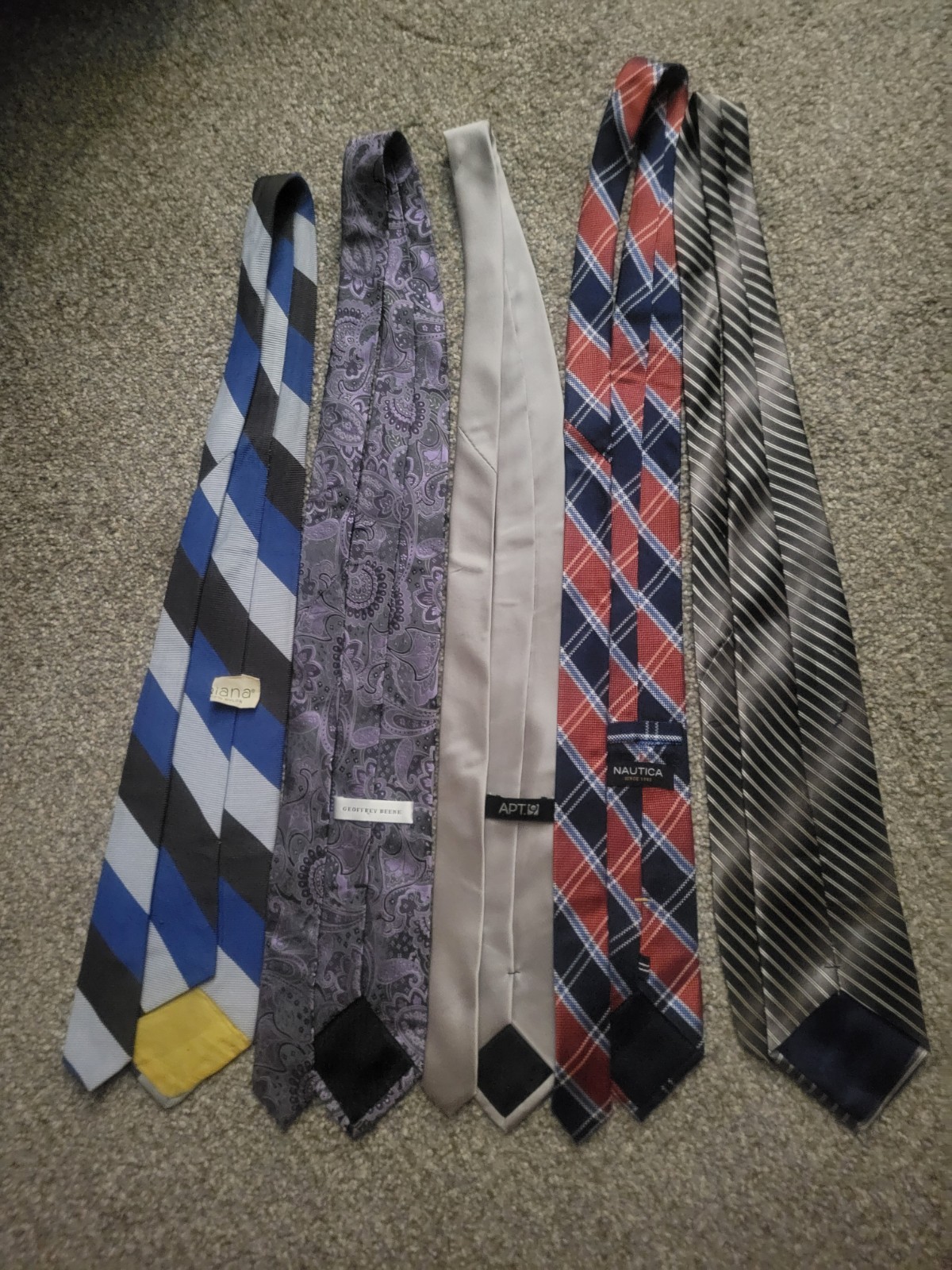 Lot Of 11 Different Brand Ties As Shown