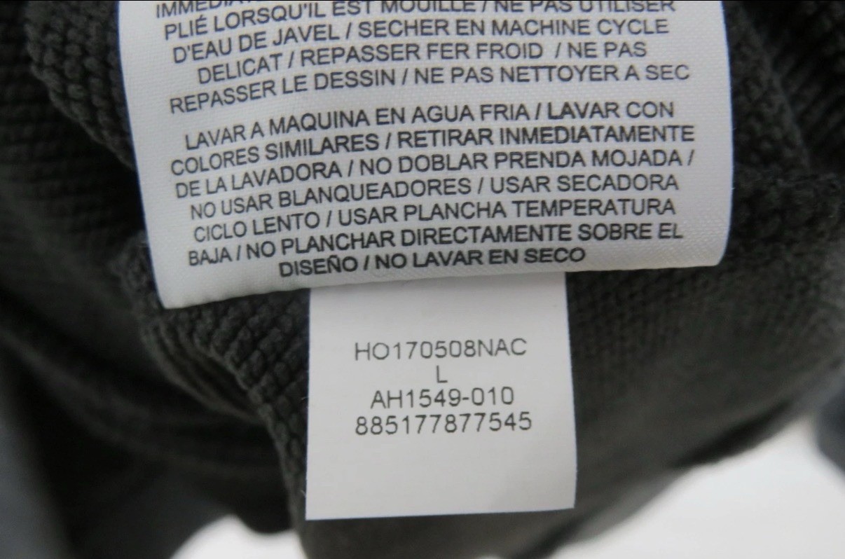 Air Jordan 11 Retro Snap Jacket Men Large Nike Black Gray AH1549-010 Y2K Dry Fit