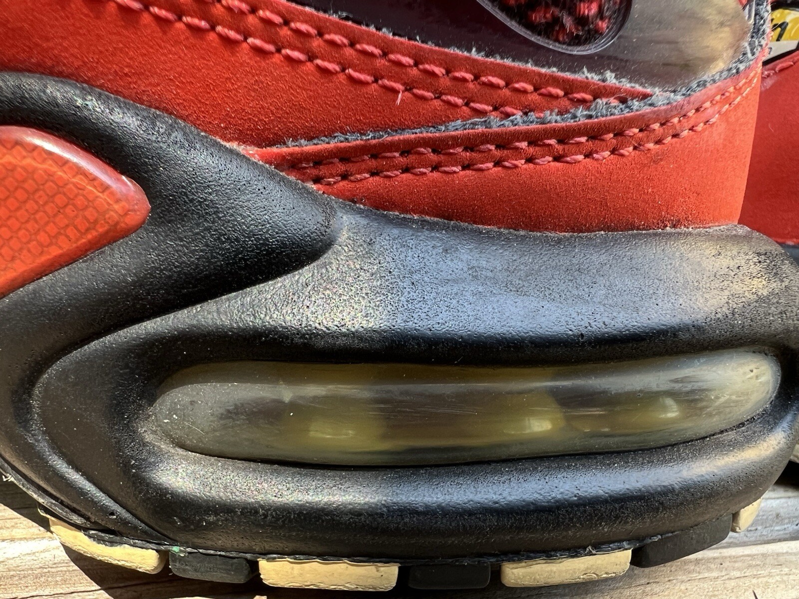 Nike Air Max Plus Tn Sunburst Pack CK9393-600 Habanero Red Sneakers Mens Size 9