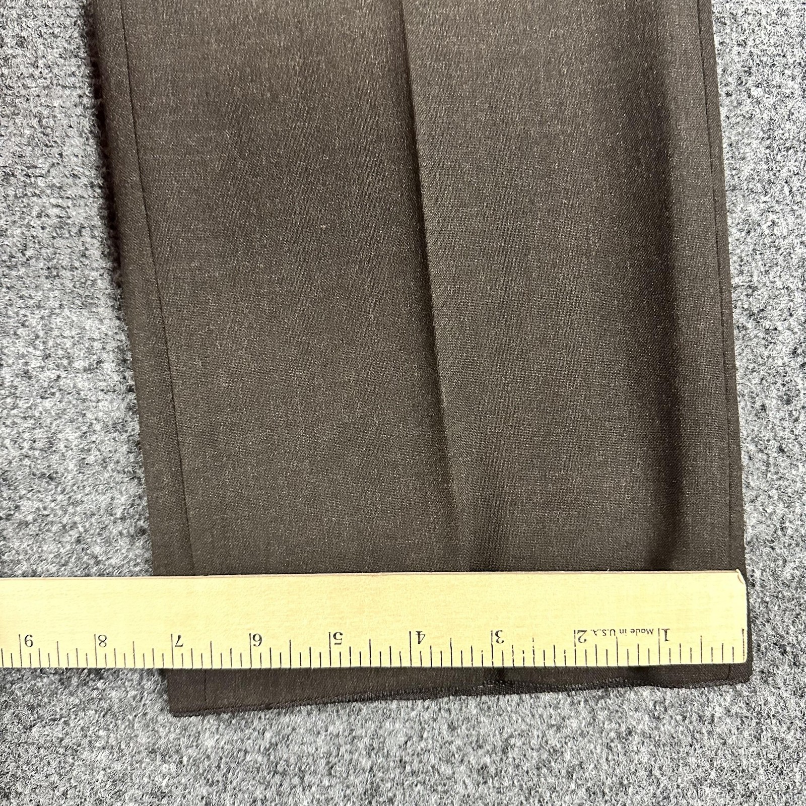 Alberto Ceramica Pants Mens 32×32 Brown Modern Fit Dress Trousers Germany