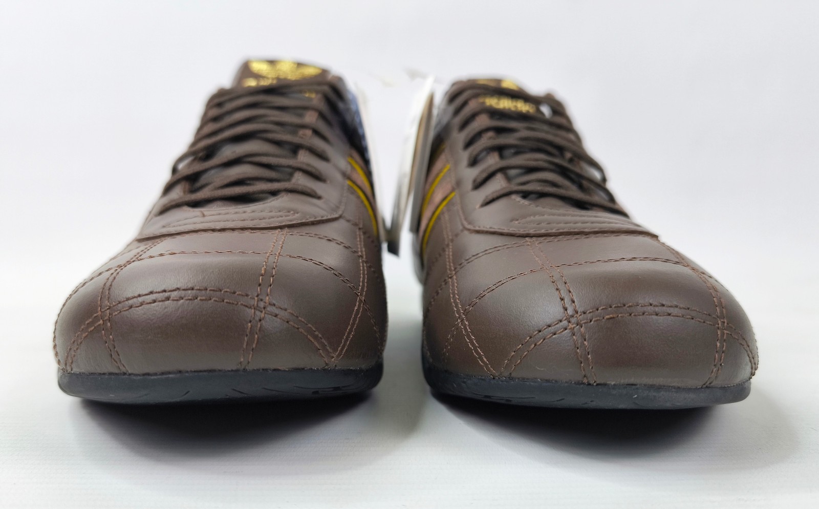 Adidas Tuscany LEA Shoes EUR 47 1/3 UK 12 2004 Suede Leather Brown 044867
