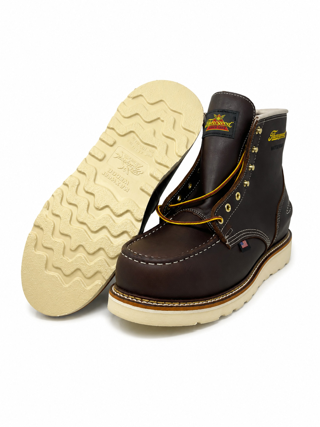 THOROGOOD 804-3600 1957 SERIES WATERPROOF STEEL TOE WORK BOOTS MENS NEW D WIDTH