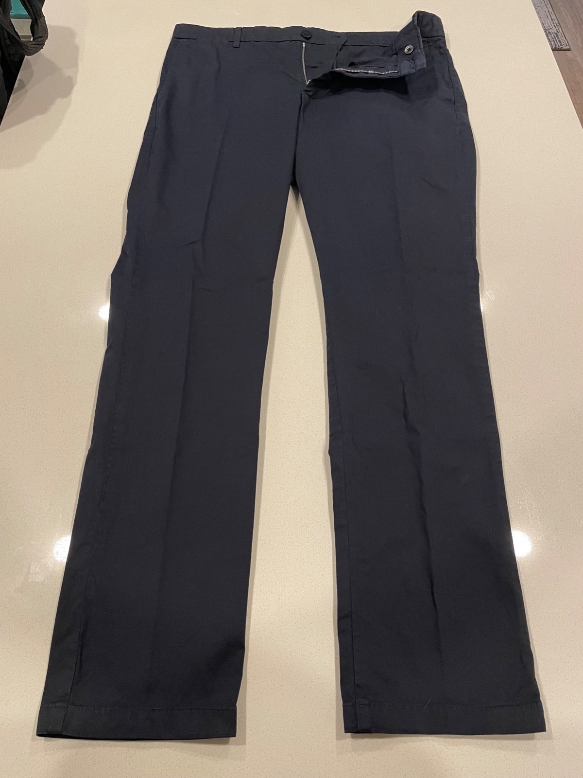 NEW Norse Projects Men’s Aros Slim Light Stretch Chinos 34W NEVER WORN Unhemmed