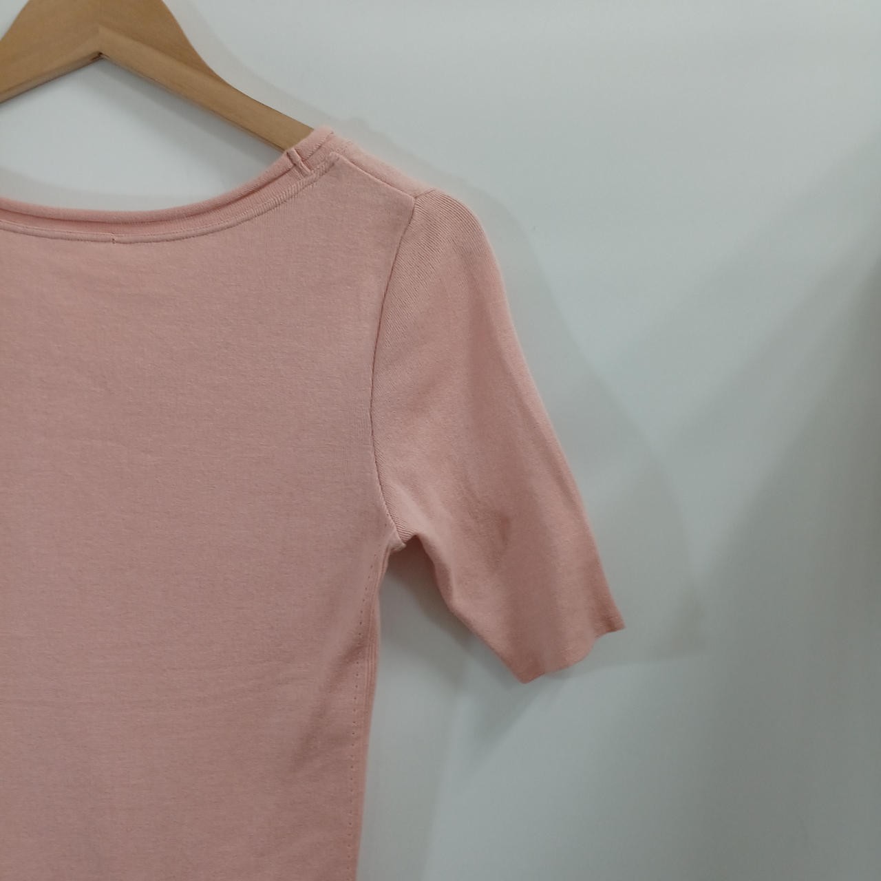 HAAT HEART Pink Solid Knit Cut and Sew Top, Size 2, Women’s, Intermediate