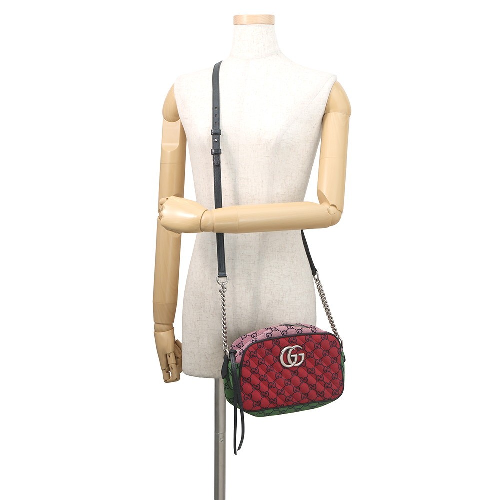 GUCCI GG Marmont Shoulder Bag GG Canvas Multicolor 447632