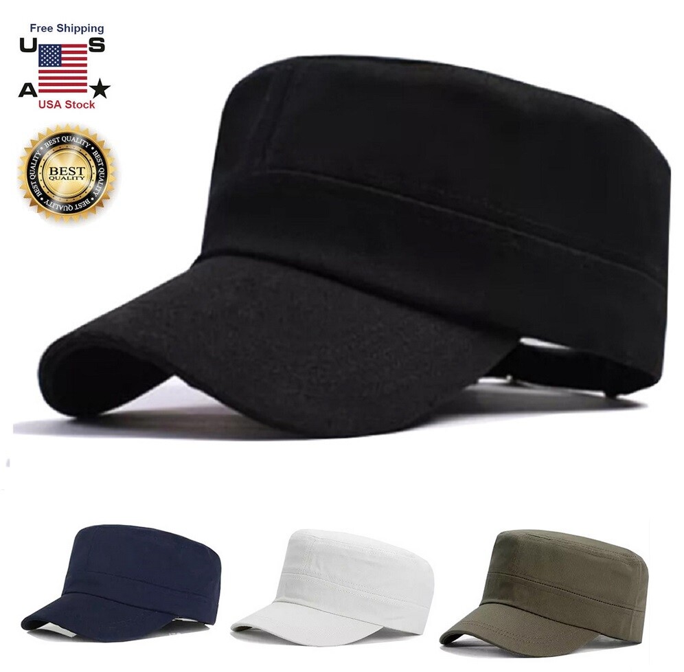 Adjustable BDU Fitted Army Cadet Military Cap Hat Patrol Castro Combat Hunting