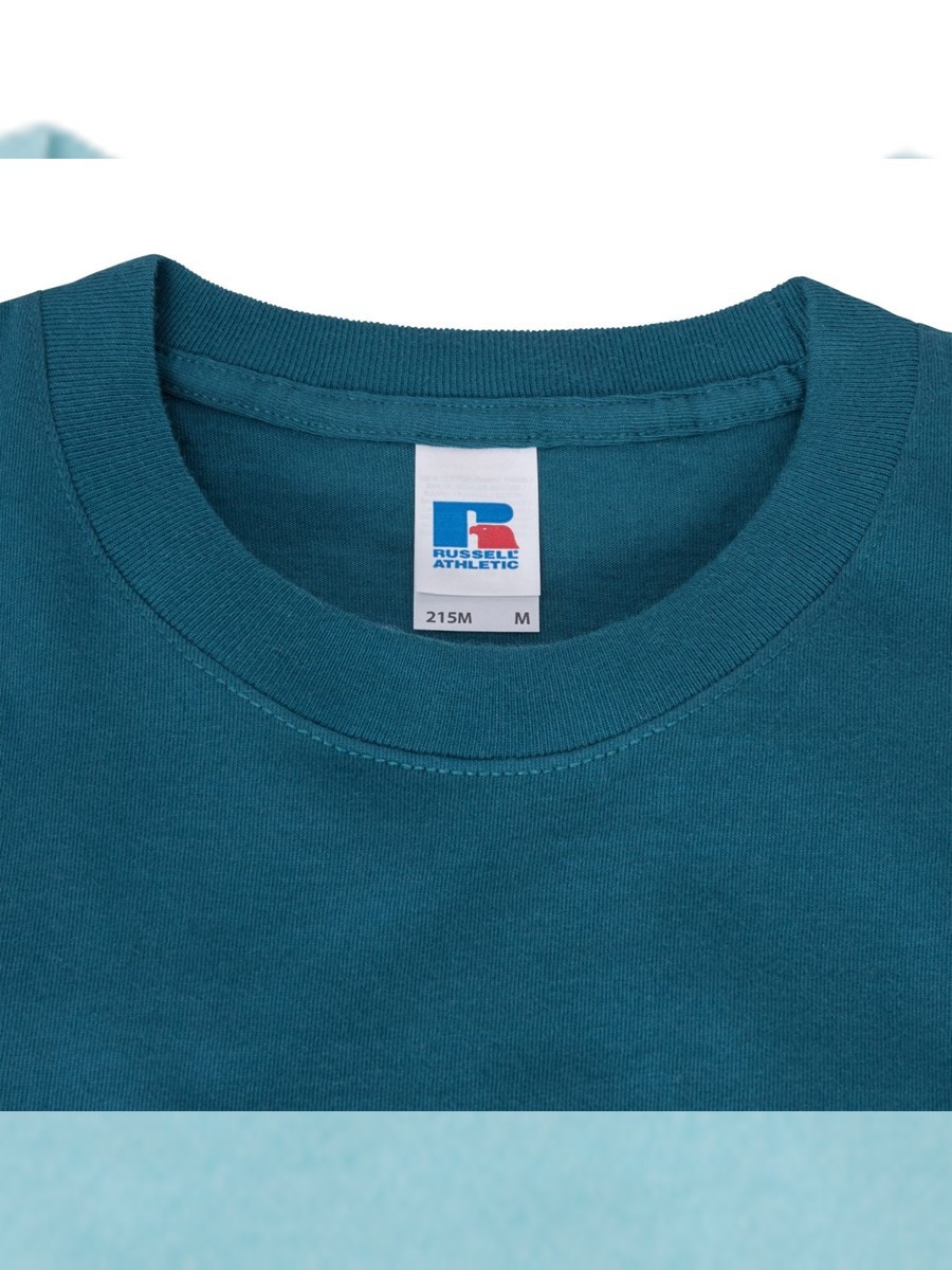 Russell 215 Classic Heavyweight Combed Cotton T-Shirt Tee