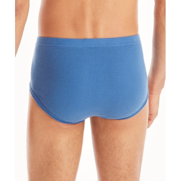 3 or 6 pack Hanes Men’s Underwear Briefs Pack Bikini Mid-Rise, Moisture-Wicking
