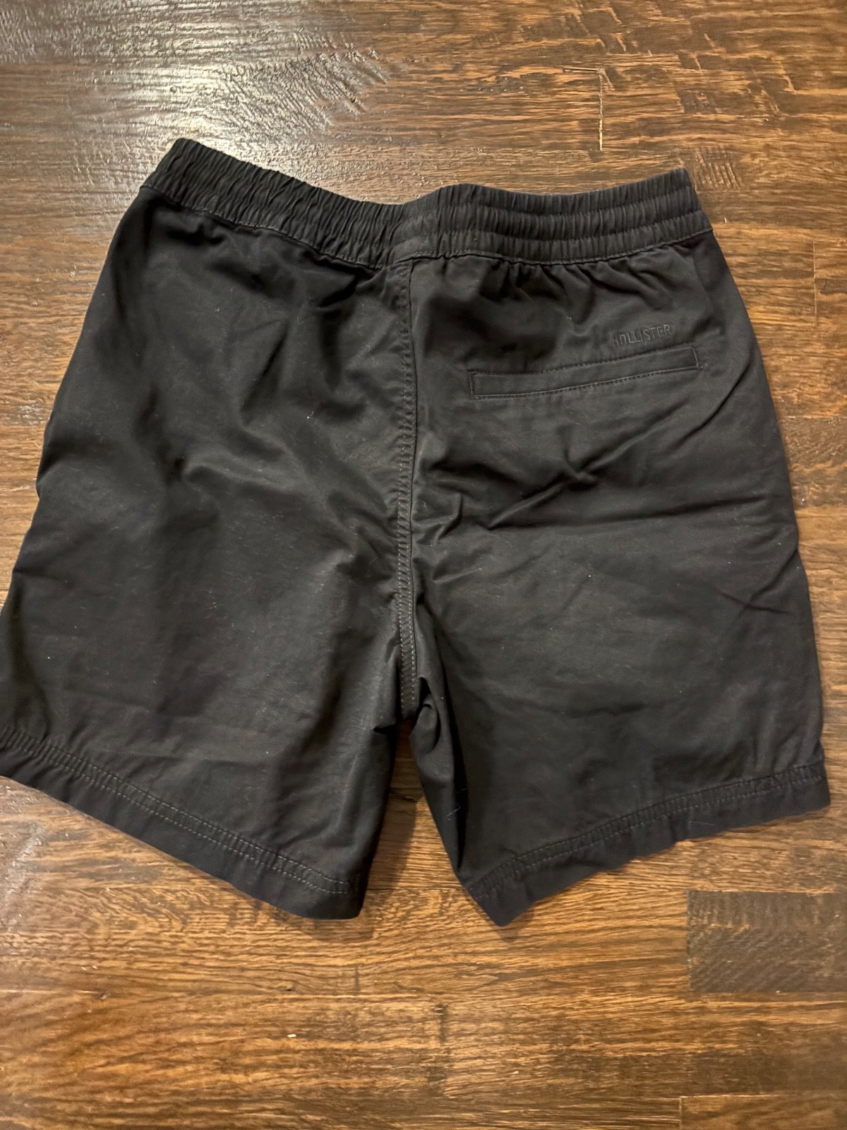 Men’s Black Hollister Jogger Shorts XS