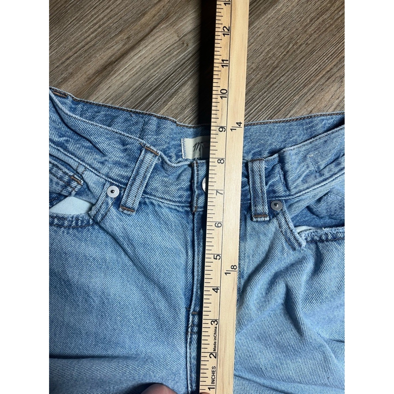 Madewell Low-Rise Super Wide Leg Jeans Womens 23