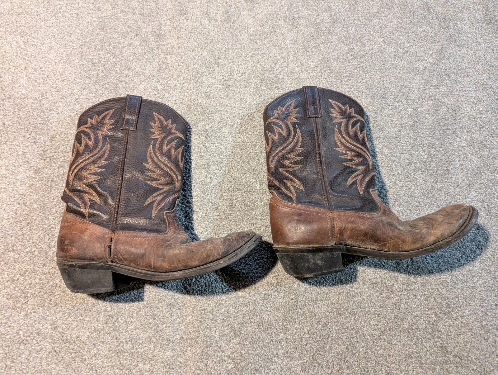 Laredo Cowboy Boots Mens 9D Western Western 4243