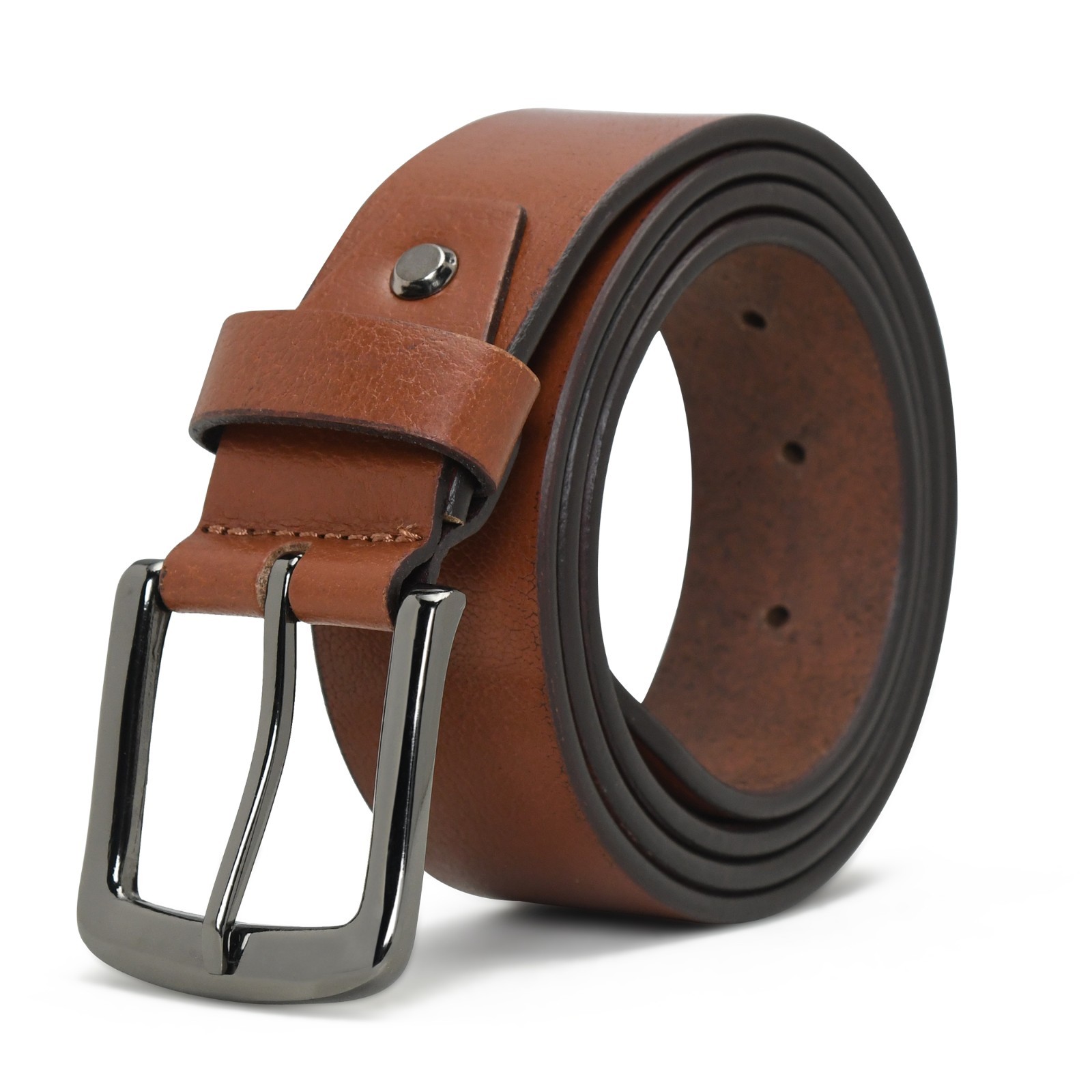 Handmade Full Grain Leather Belt for Men | Soft Feel Everyday Casual Dress Belt