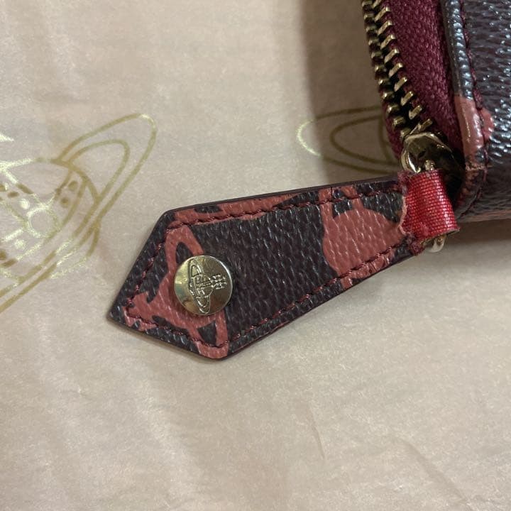 Vivienne Westwood Logo Mania Zip Around Long Wallet 19cm 7.5in japan used item