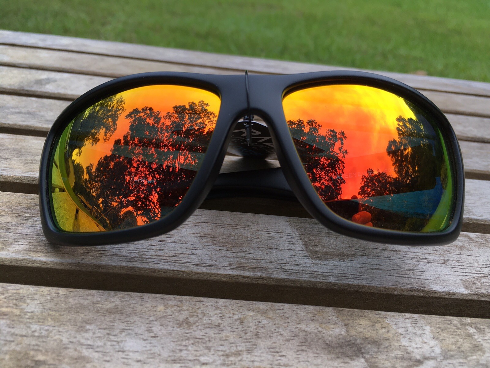 RAZE Eyewear Sunglasses Offshore floating polarized fishing black mirrored A1