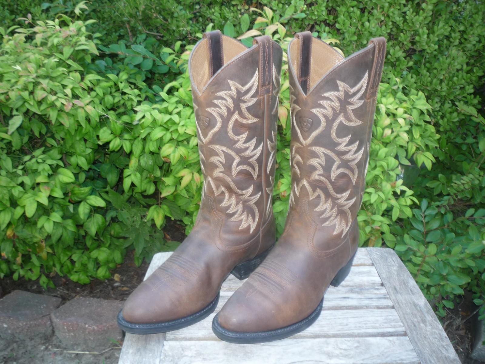 Men’s Ariat 8 EE Heritage Brown Western Cowboy Boots W Wide 34725 (10002204)